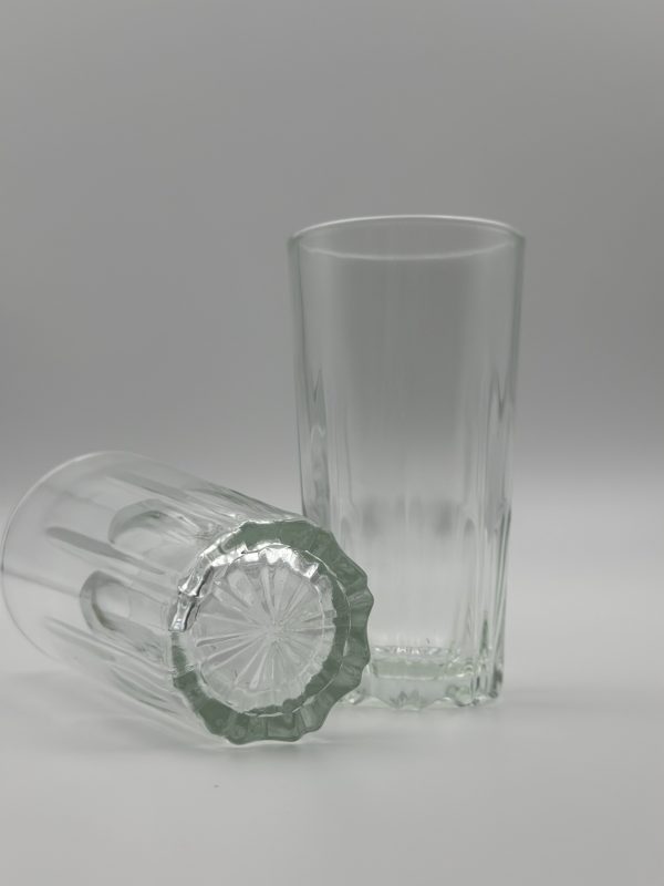 High drink glass set