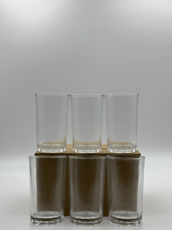 Classic Glass Tumbler Set – 6-Piece Durable DrinkwareClassic Glass Tumbler Set – 6-Piece Drinkware - Image 3