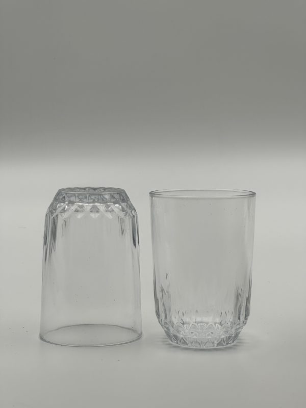 Vintage-Inspired Glass Tumbler Set – 6-Piece - Image 2