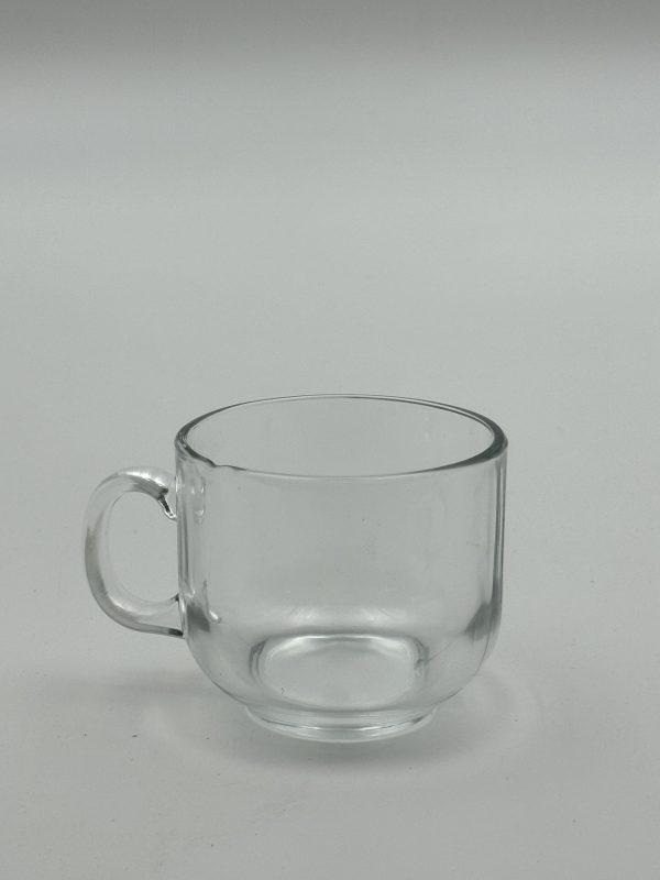 Classic Transparent Glass Cup Set – 6 PCS for Tea & Coffee