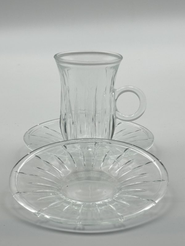 Doyalex Glass Turkish Tea Cup Set(6-Piece) - Image 2