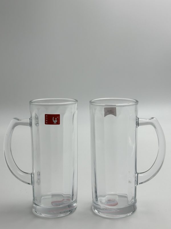 QIAN LI Glass Beer Mug Set - 2 PCS - Image 2