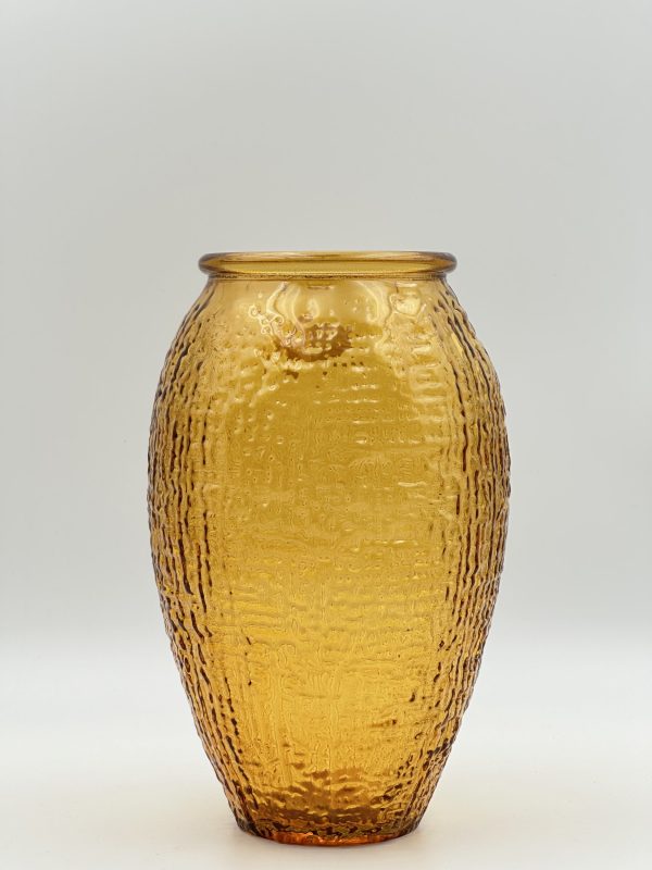 Delisoga Nordic Style Textured Glass Vase