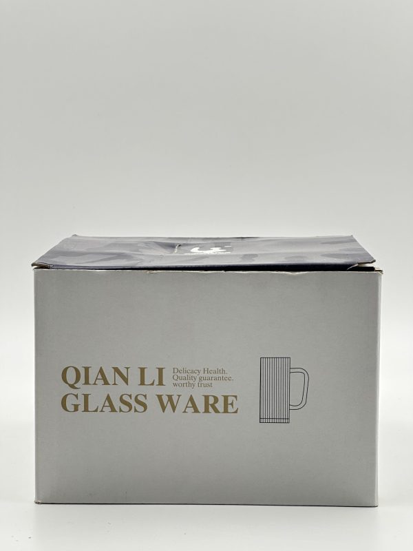 Qian Li Textured Glass Mug - Image 2