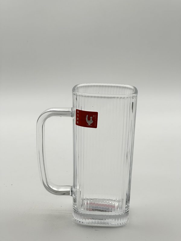 Qian Li Textured Glass Mug