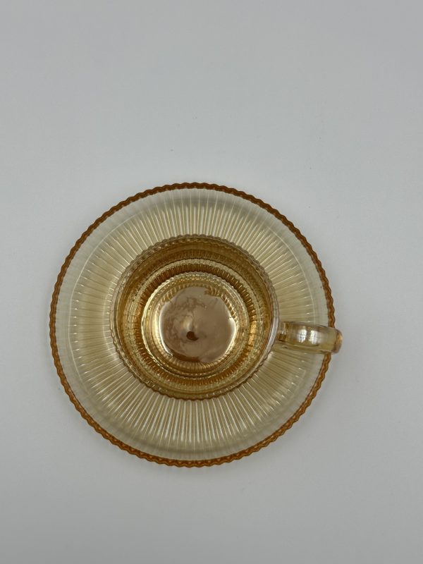 TRUE-UP Glass Tea Cup & Saucer Set - Image 2