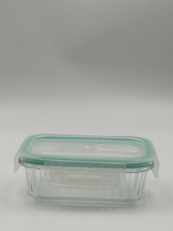 Glass Food Storage Container Set with Airtight Lid - Image 2