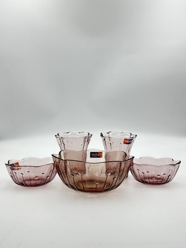 Aglaia Flower Series Glass Bowl Set