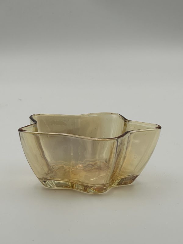 Hosenho Amber Glass Bowl & Cup Set - Image 2