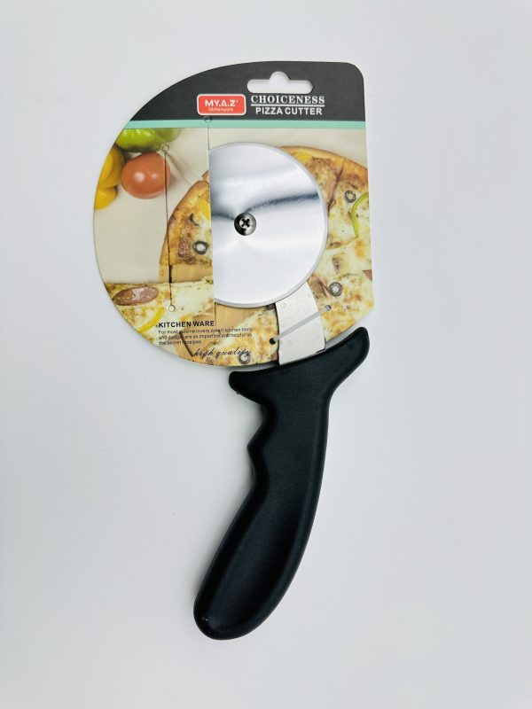 Pizza Cutter with Stainless Steel Blade / Ergonomic Handle