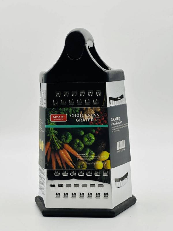 Stainless Steel Box Grater – Multi-Purpose Kitchen Tool