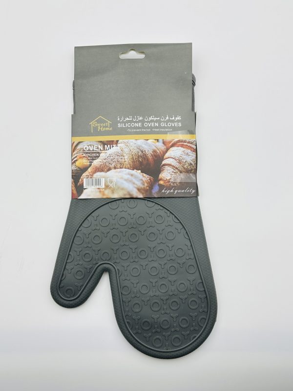 Heat-Resistant Silicone Oven Mitt – Non-Slip, Durable Kitchen Glove