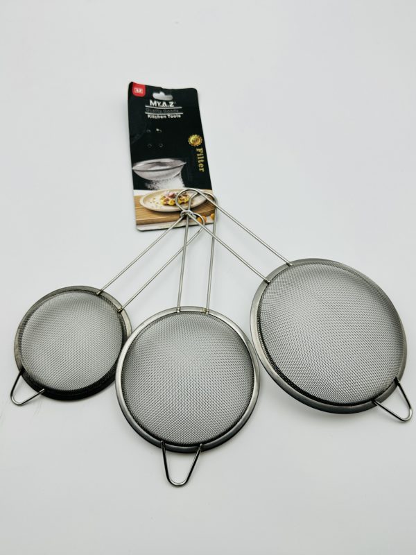 Stainless Steel Fine Mesh Strainer – Single - Image 2