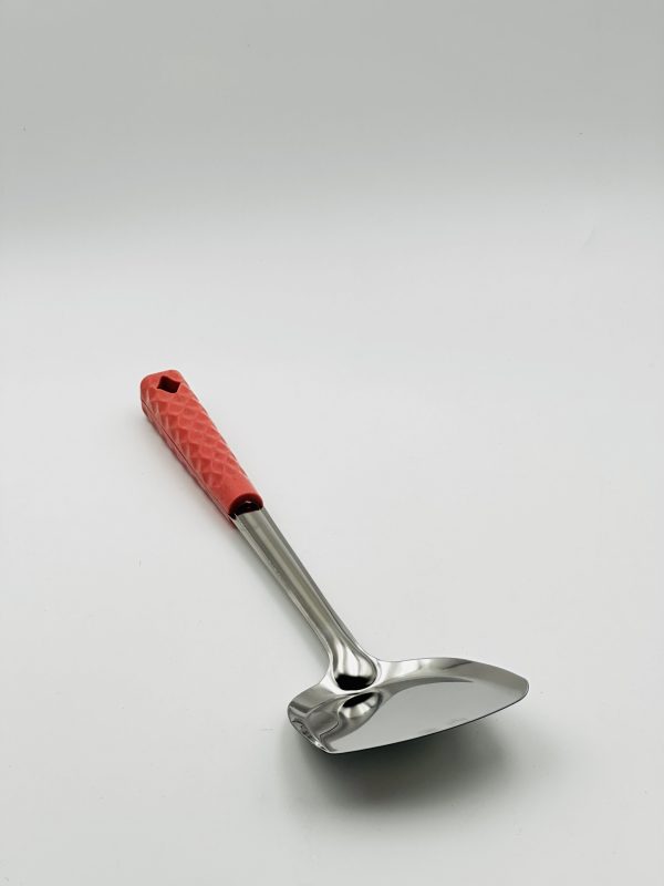 Stainless Steel Cooking Ladle with Heat-Resistant Handle - Image 3