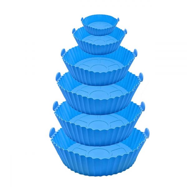 Silicone Steamer Basket Set (Collapsible & Heat-Resistant)