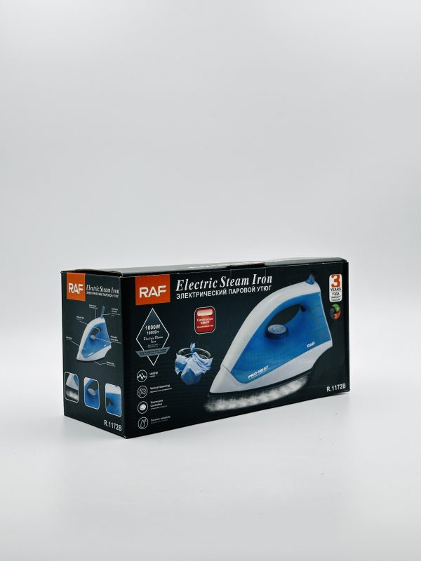 RAF 1000W Electric Steam Iron – Efficient / Lightweight