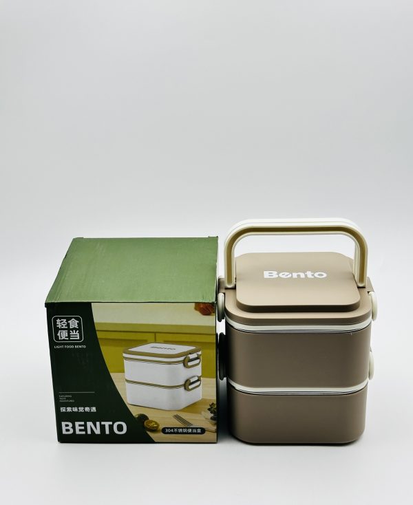 Bento Lunch Box Set with Insulated Bag - Image 2