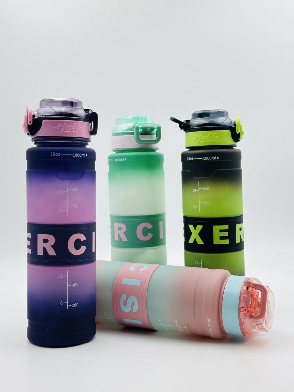 Gradient Leak-Proof Sports Water Bottle (1L) - Image 2