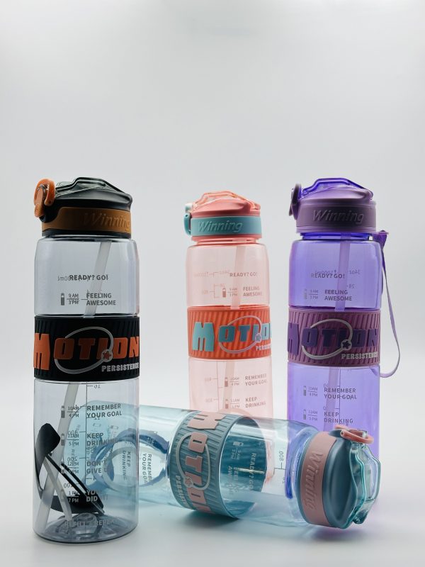 MOTION Gradient Motivational Water Bottle (1000ml)