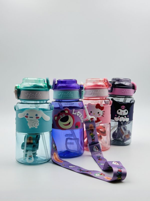 Cute Character-Themed Kids Water Bottle