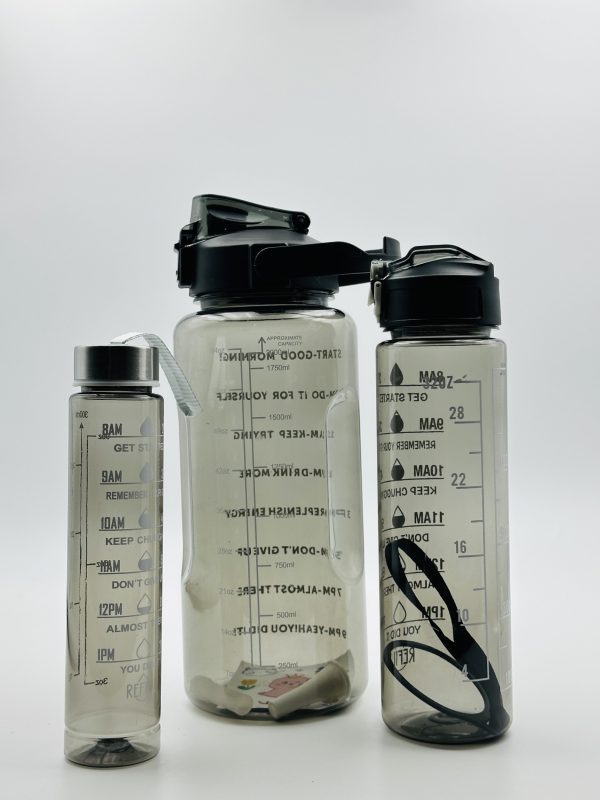 Hydration Tracker Water Bottle Set (2L)