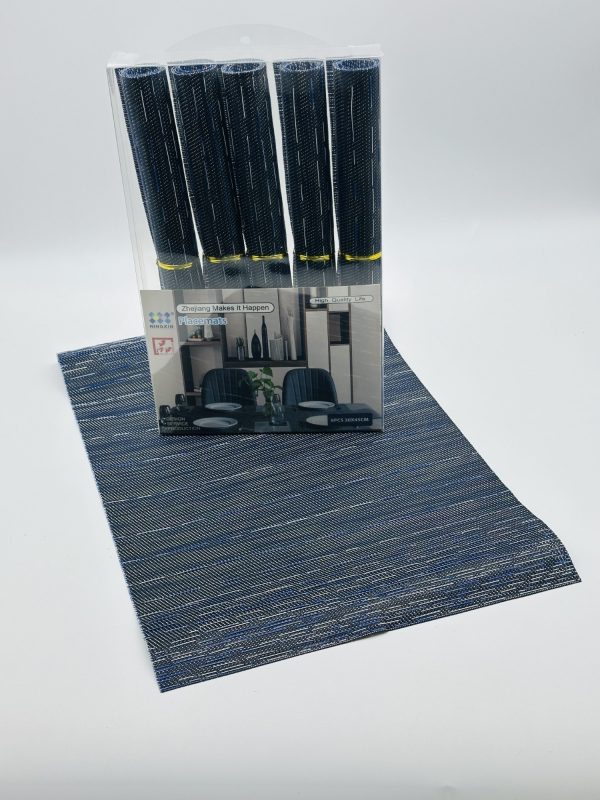 BlueWave Placemats Set (6 Pcs)