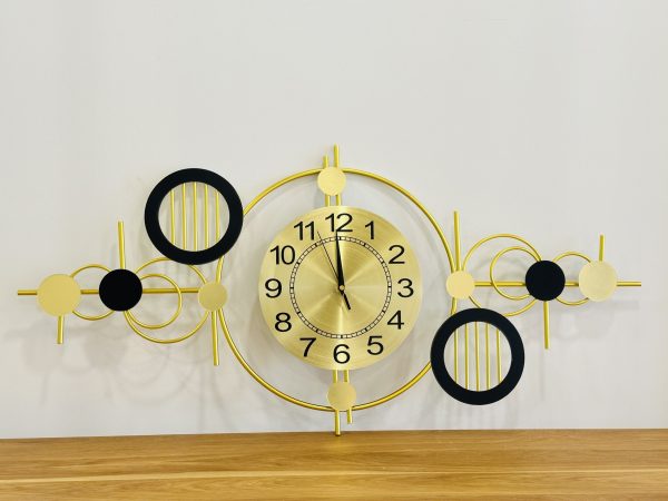 Luxe Geometric Wall Clock