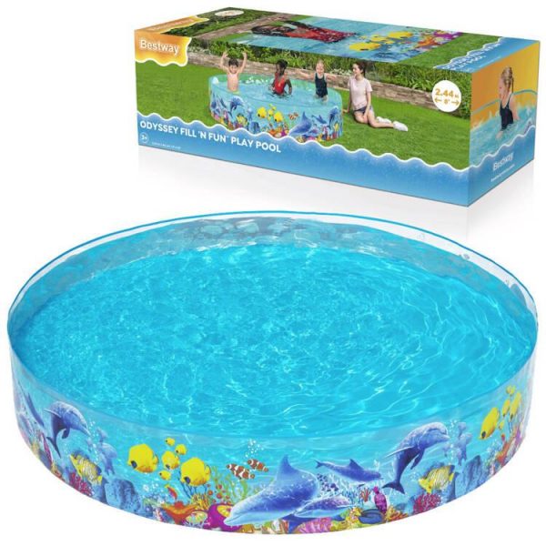 Bestway Odyssey Fill 'N Fun Play Pool – 8ft - Image 2