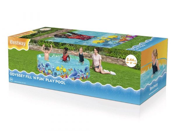 Bestway Odyssey Fill 'N Fun Play Pool – 8ft