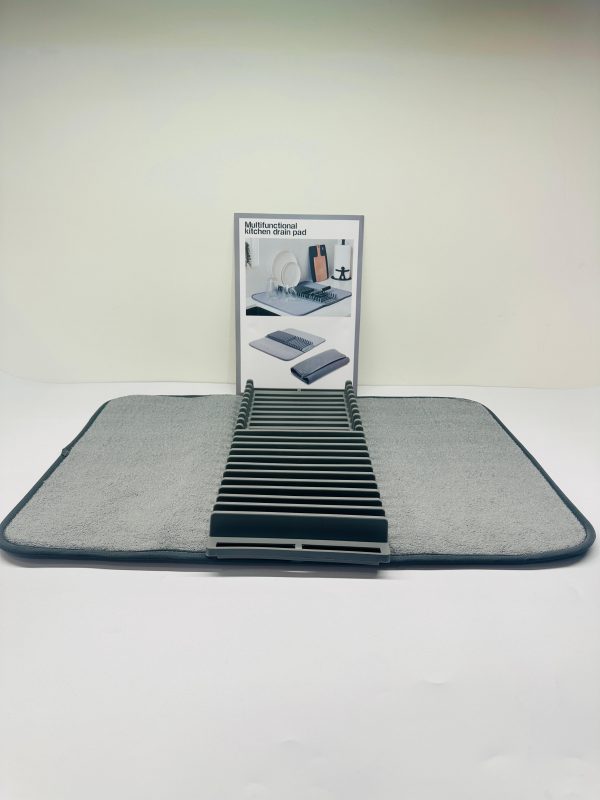 Multifunctional Kitchen Drain Pad with Drying Rack