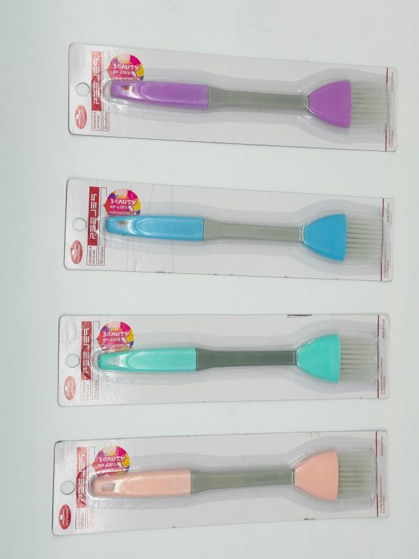 Silicone Oil Brush with Plastic Handle