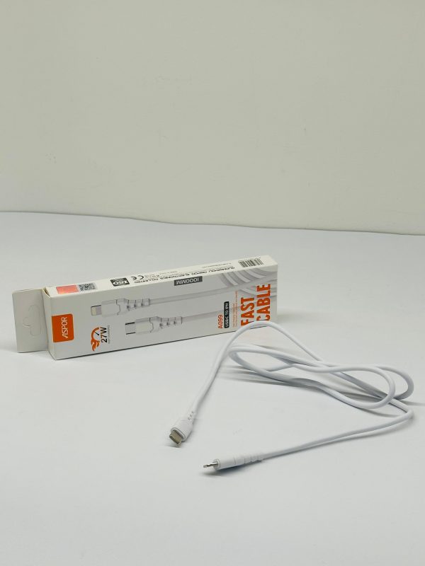 Aspor A099 USB-C to Lightning Fast Charging Cable – 27W