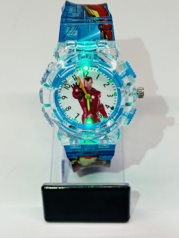 Iron Man LED Light-Up Kids Watches - Image 4