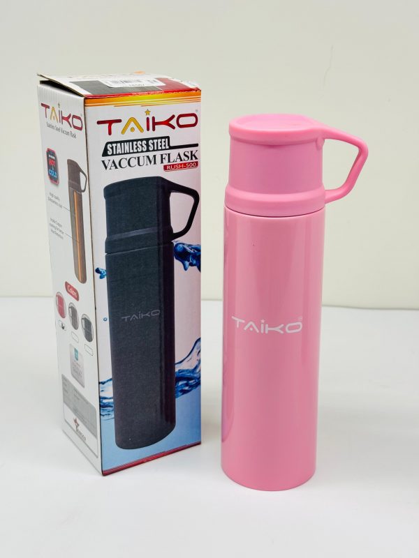 Taiko Rush Stainless Steel Vacuum Flask – 500ml - Image 2