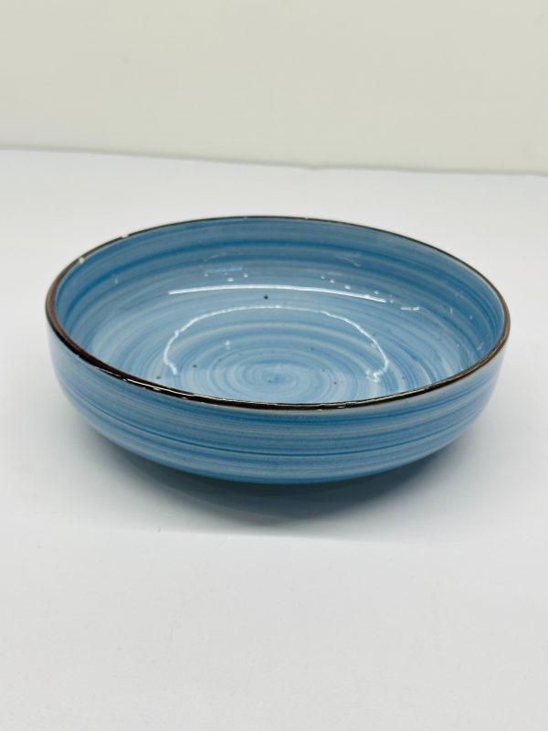 Rustic Stoneware Ceramic Bowl - Image 5