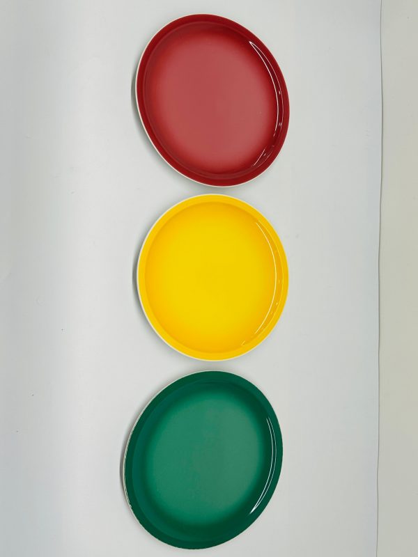 Gradient Ceramic Dinner Plate