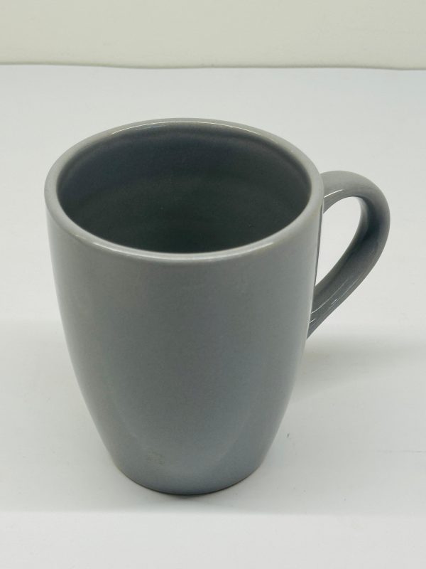 Classic Ceramic Mug (White & Grey) - Image 2