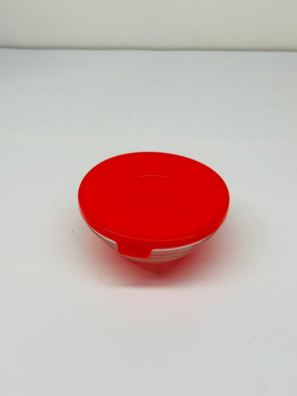 Red Cherry 5-Piece Glass Bowl Set with Airtight Red Lids - Image 6