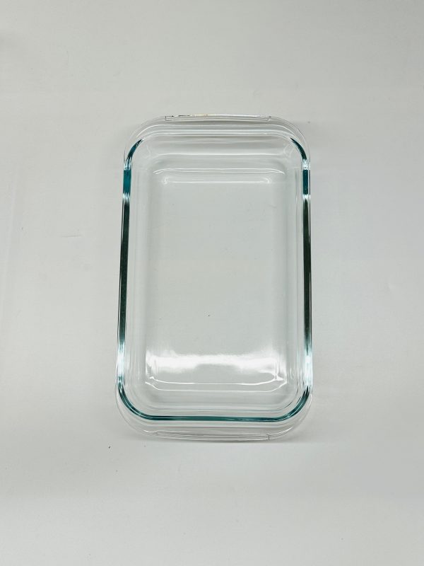 Red Cherry Borosilicate Baking Tray Set – 3 Pieces - Image 4