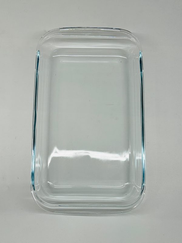 Red Cherry Borosilicate Baking Tray Set – 3 Pieces - Image 3