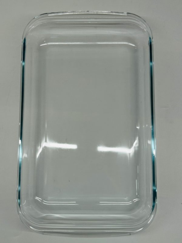 Red Cherry Borosilicate Baking Tray Set – 3 Pieces - Image 2