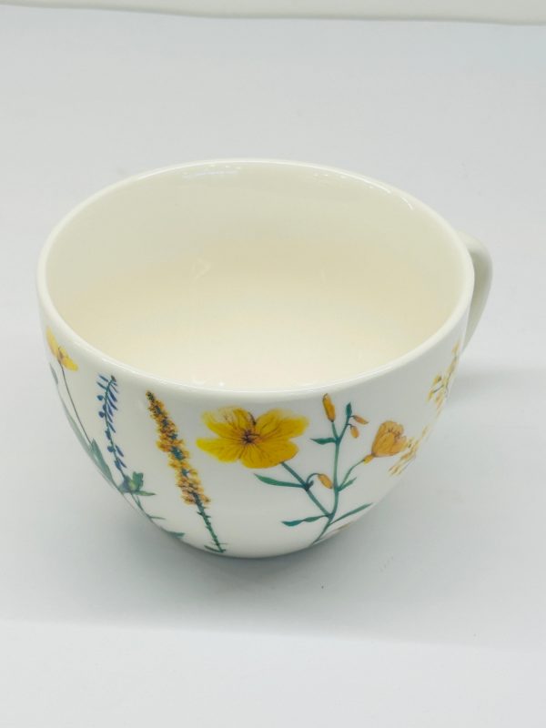 Floral Porcelain Tea Bowl - Image 3