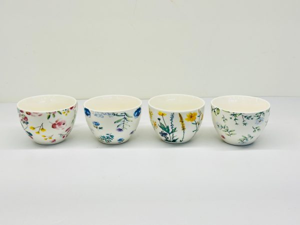 Floral Porcelain Tea Bowl