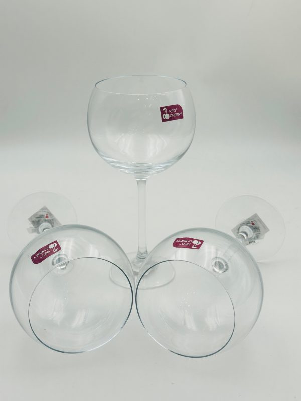 Red Cherry Tiger Goblet Wine Glass 1 Piece