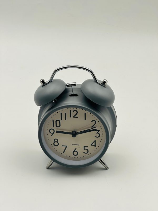 Classic Twin Bell Analog Alarm Clock - Image 3