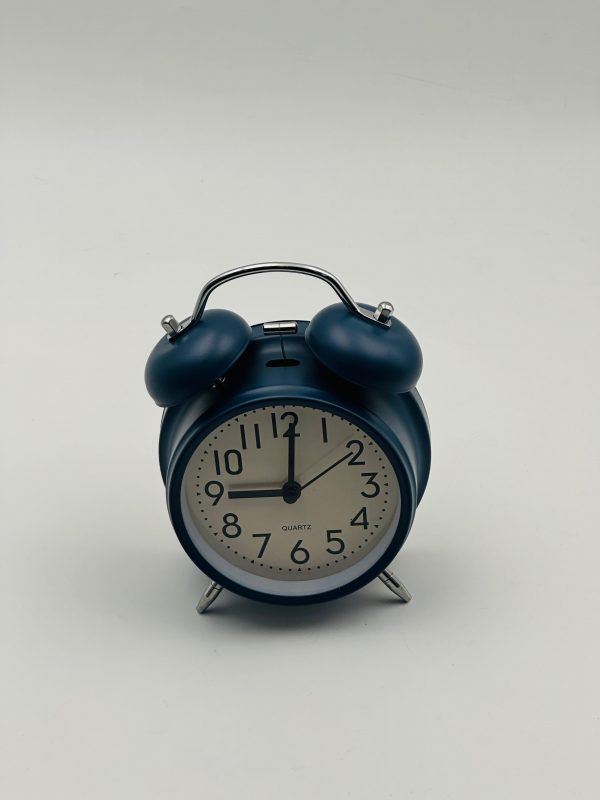 Classic Twin Bell Analog Alarm Clock - Image 2