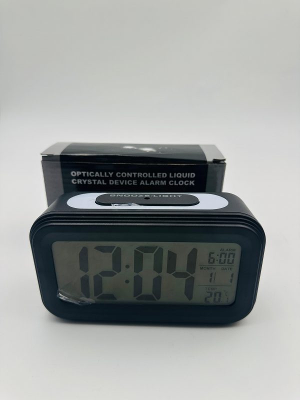 Optically Controlled LCD Digital Alarm Clock - Image 2
