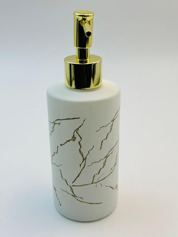 Luxury Marble-Print Soap Dispenser - Image 3