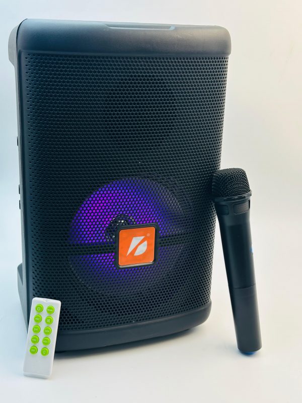 KBroad KTS-1279 8” Wireless Speaker with Microphone & Remote
