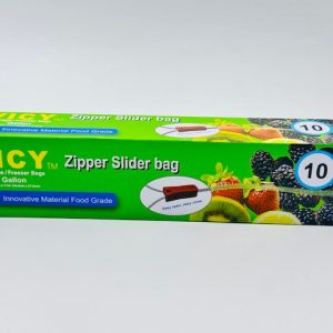 VICY™ Zipper Slider Storage/Freezer Bags – Gallon Size (10 Count)